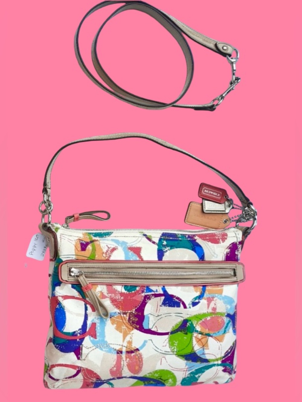 COACH Multicolor Poppy Crossbody Bag - Picture 6 of 9